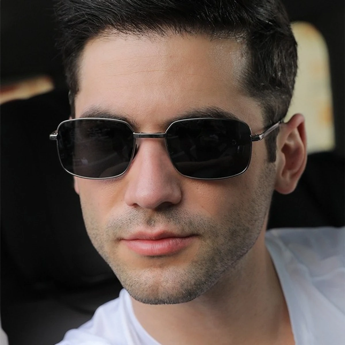 Hot selling metal folding sunglasses for men