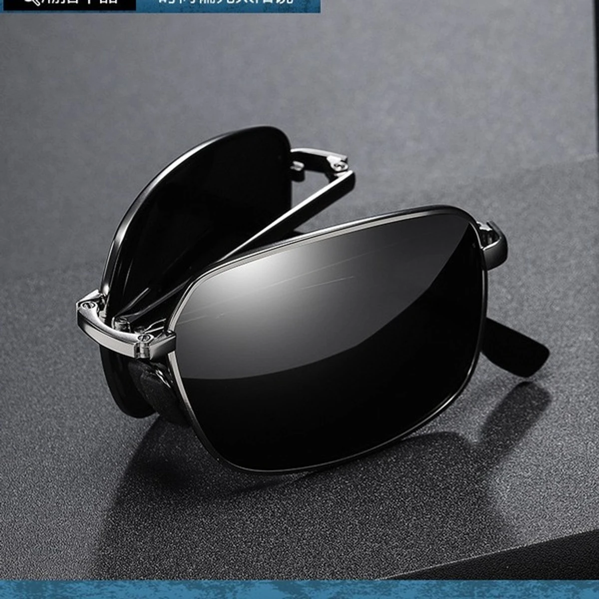 Hot selling metal folding sunglasses for men